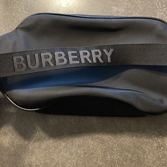 Burberry Logo Print Nylon Bum Bag - Picture 2 of 4
